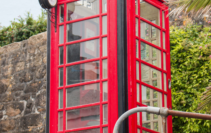 Telefonzelle in St. Ives