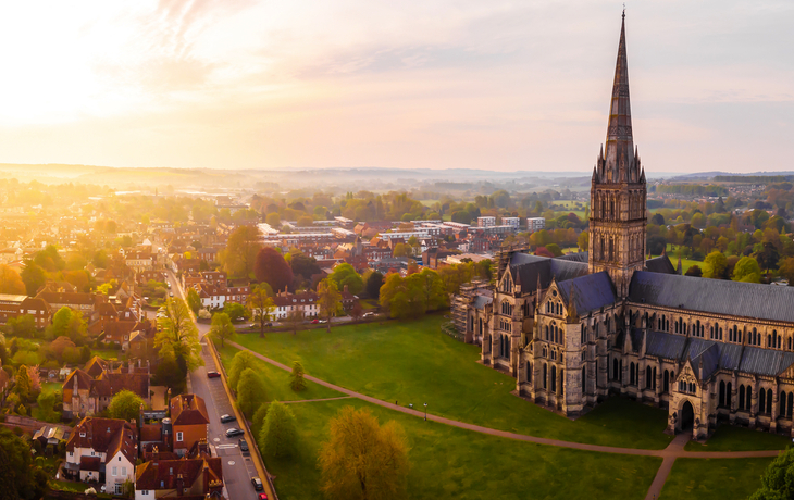 Salisbury in der Grafschaft Wiltshire, Vereinigtes Königreich