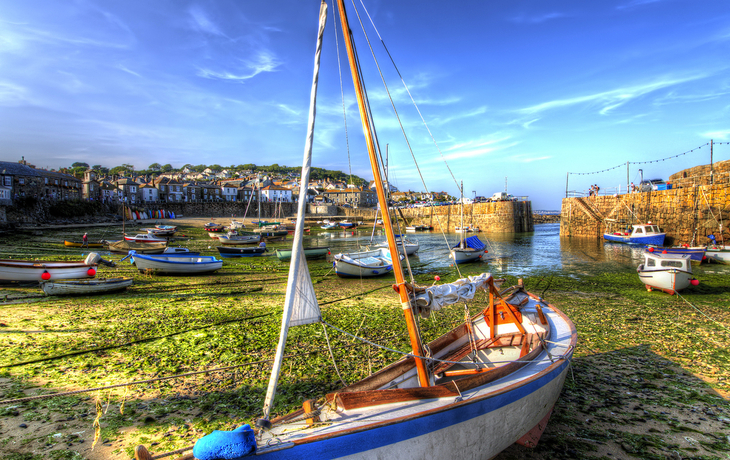 Fischerboote in Cornwall