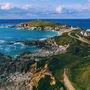 Aussichtspunkt Headland in Newquay