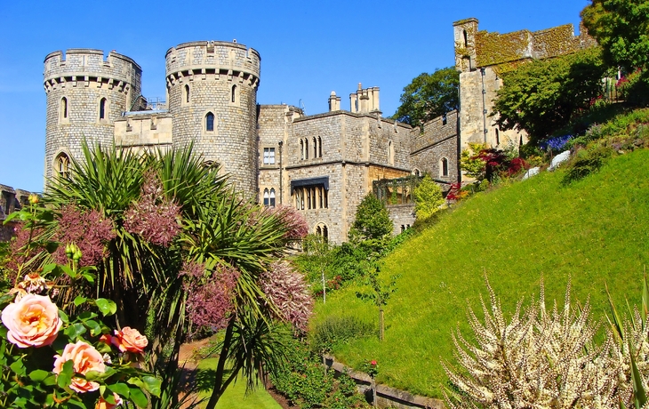 Windsor Castle und seine Gärten