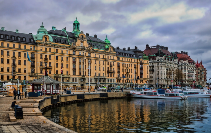 Hafenbecken von Stockholm