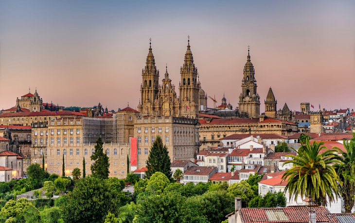 Kathedrale in Santiago de Compostela