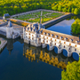 Schloss Chenonceau in Chenonceaux, Frankreich 