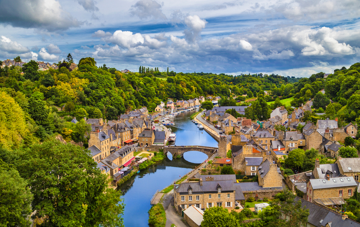 Dinan in der Bretagne