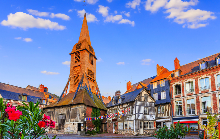 Honfleur - Glockenturm der Kirche der Heiligen Katharina