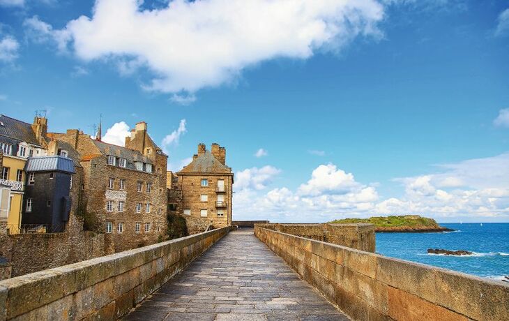 Saint-Malo in der Bretagne, Frankreich