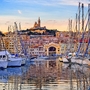 Yachten im alten Hafen von Marseille