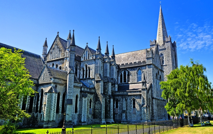 St Patrick`s Cathedral in Dublin, Ireland