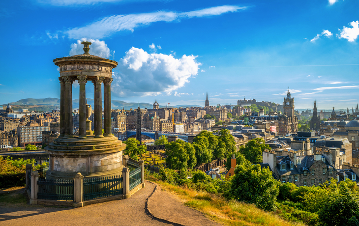 Calton Hill in Edinburgh