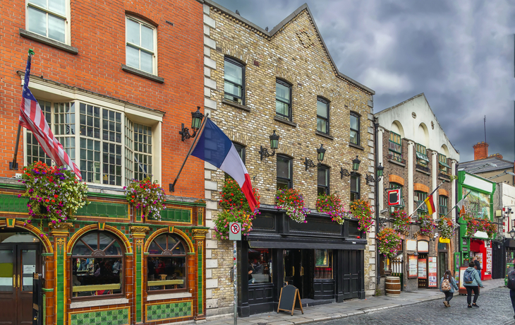 Temple Bar -Viertel in Dublin