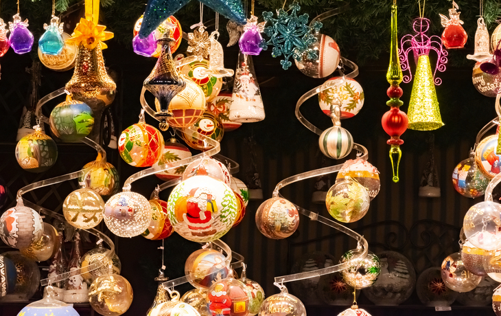 Christkindlmarkt am Rathausplatz in Wien, Österreich