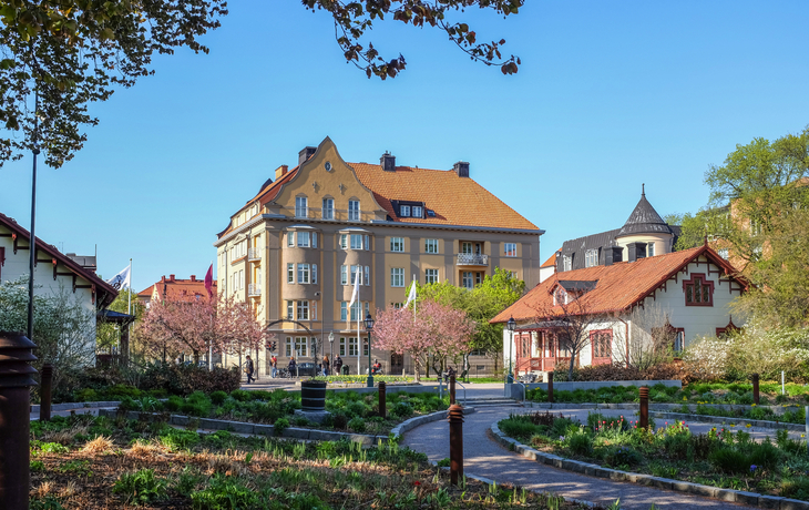 Park Tradgardsforeningen in Linköping, eine berühmte Universitätsstadt in Schweden