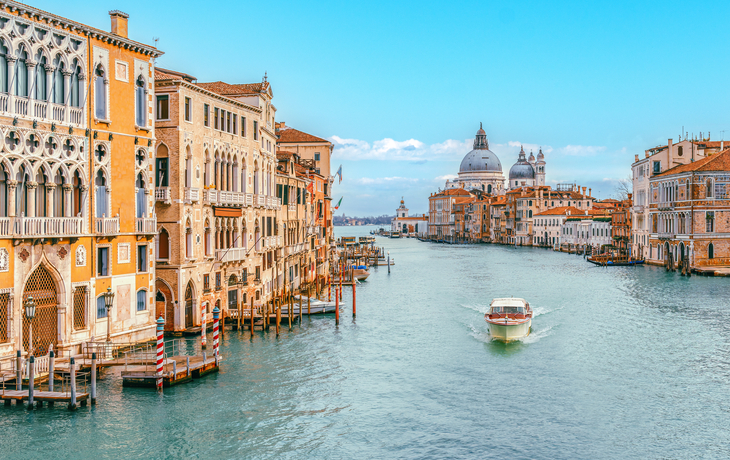 Prachtvolles Canal Grande-Panorama in Venedig