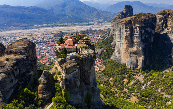 Kloster von Meteora im Pindos Gebirge, Griechenland