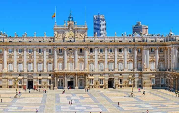 Königliche Palast von Madrid (Palacio Real de Madrid) 