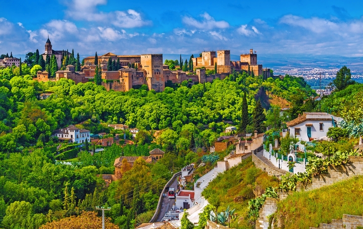 Alhambra in Granada, Spanien