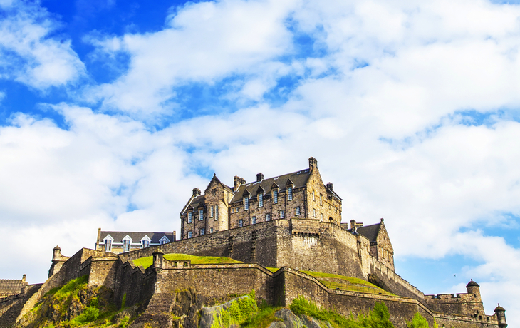 Edinburgh Castle auf dem Castle Rock