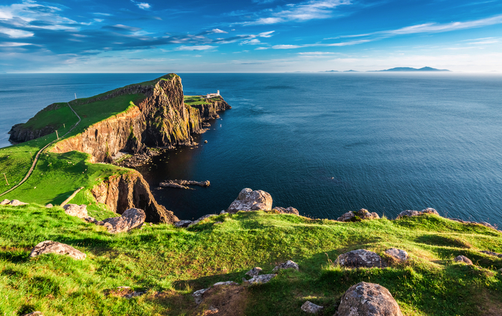 Neist Point Lighthouse auf der Isle of Skye