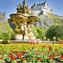 Edinburgh Castle mit Ross Fountain