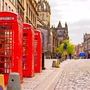 Straße in Edinburgh