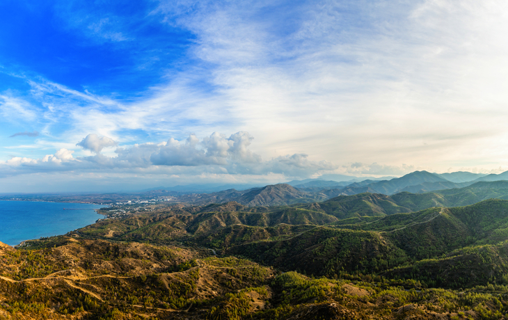 Panorama des Troodos-Gebirges