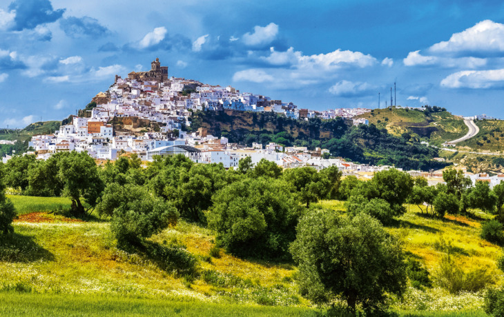 Blick auf Arcos de la Frontera