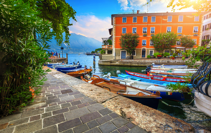 Hafen von Limone sul Garda