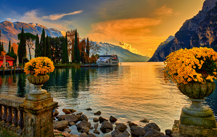 Blick auf den Gardasee