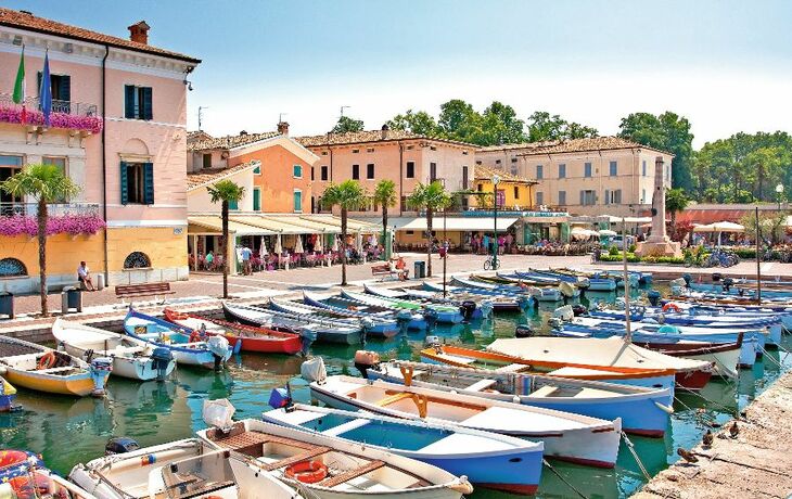 Bardolino Gardasee Italien Hafen