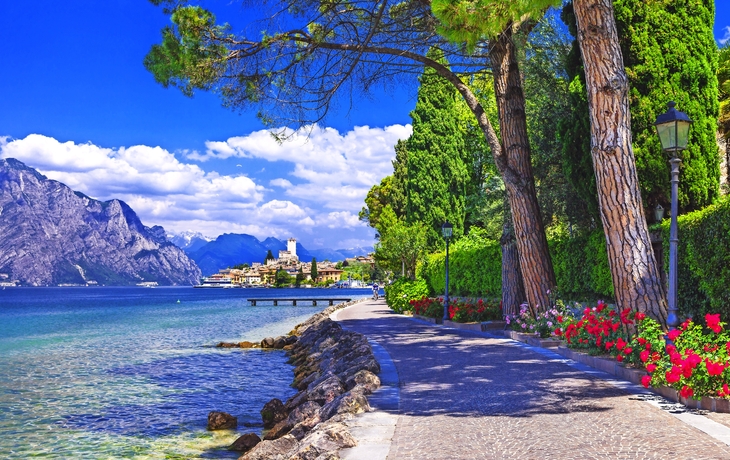 Promenade am Gardasee