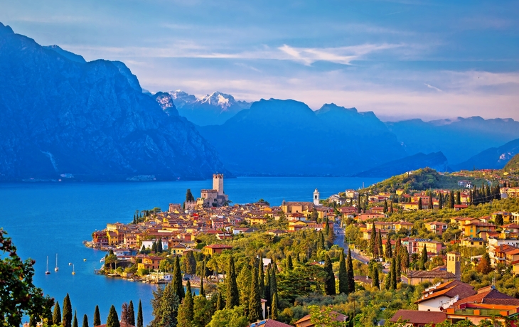 Blick auf den Gardasee