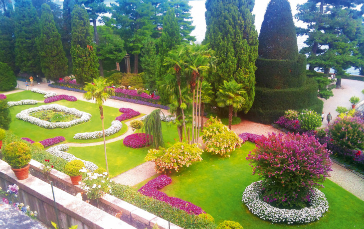 Garten auf der Isola Bella