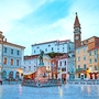 Altstadt von Porec in Kroatien