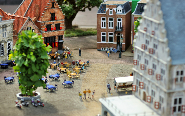 Althollandhäuser im Miniaturpark Madurodam