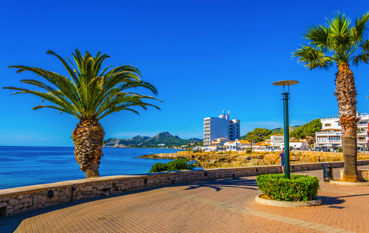 Küstenpromenade bei Palma de Mallorca