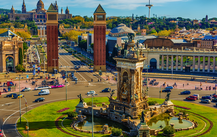 Plaza de España in Barcelona