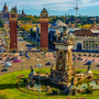 Plaza de España in Barcelona