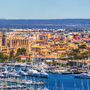 Panorama von Palma de Mallorca mit Kathedrale