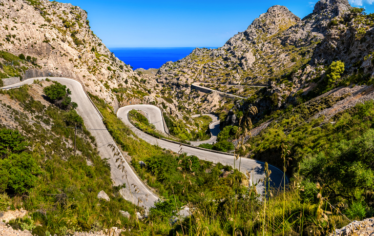 Blick auf das Tramuntana Gebirge