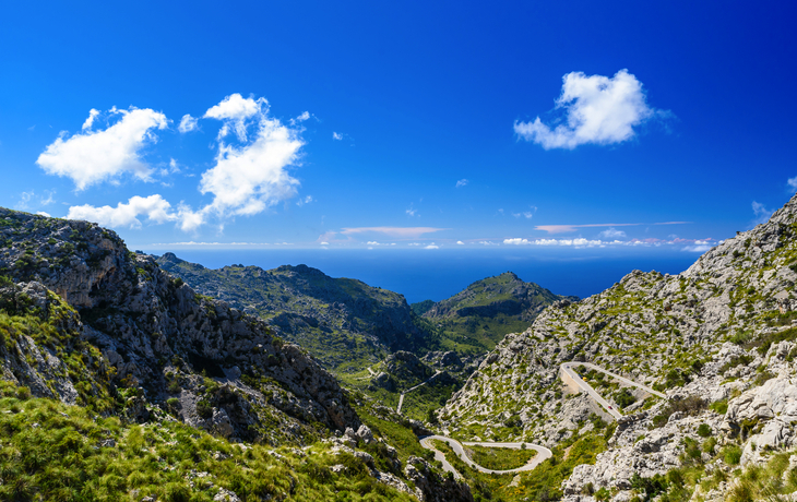 Blick auf das Tramuntana Gebirge