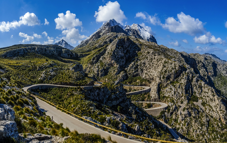 Blick auf das Tramuntana Gebirge