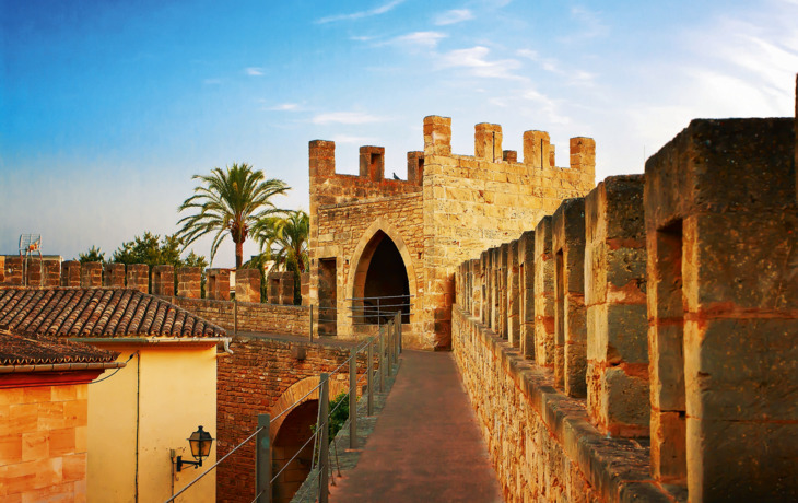 Stadtmauer in Alcudia