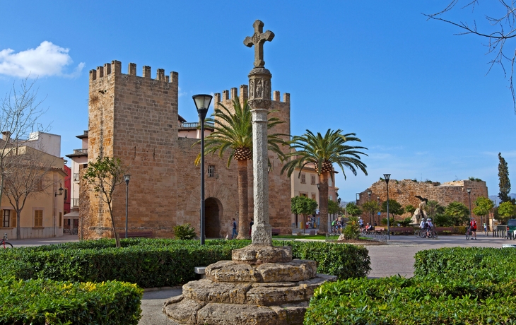 Stadtmauer in Alcúdia auf Mallorca