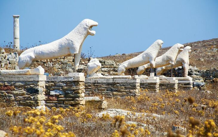 Ruinen auf Delos