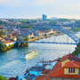 Ponte Dom Luís I-Brücke in Porto