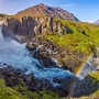 Kleiner Wasserfall bei Seydisfjördur