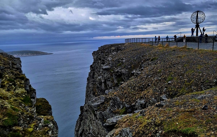 Blick auf den Nordkap