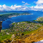 Sommeransicht von Tromsø, Norwegen