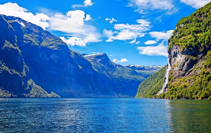 Geirangerfjord in Norwegen